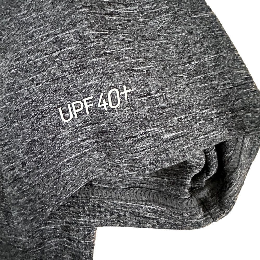 Nike ~ men’s grey Dri-FIT UPF 40+ Hydroguard Swim Tee ~ size Medium - Picture 4 of 7